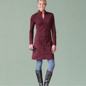 Athleta Cassidy Ponte Knit Dress Long Sleeve